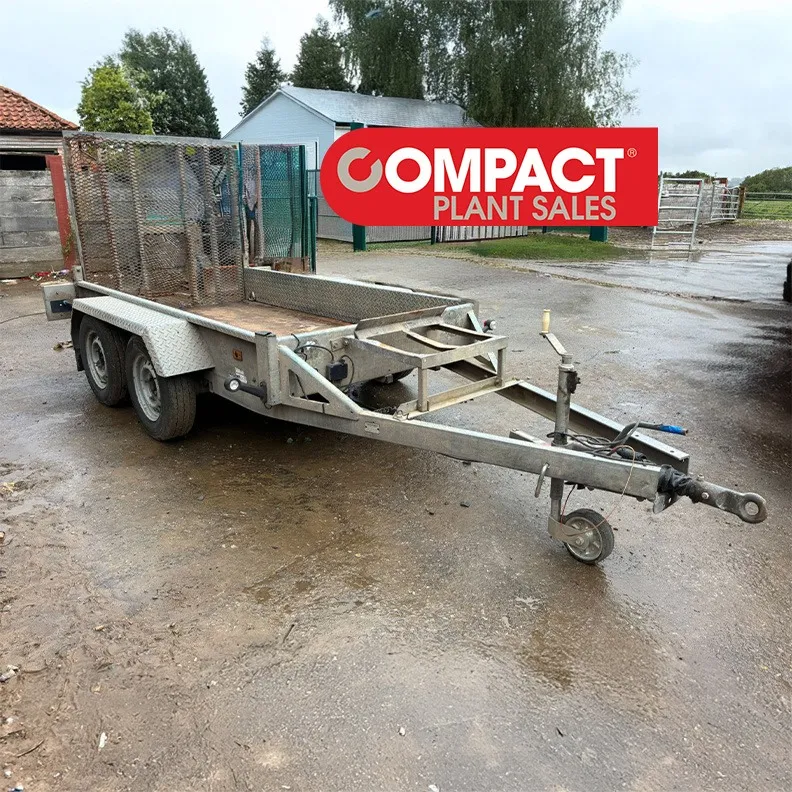 1.7T Excavator JCB 18Z-1 2022 & 2T Plant Trailer Bundle